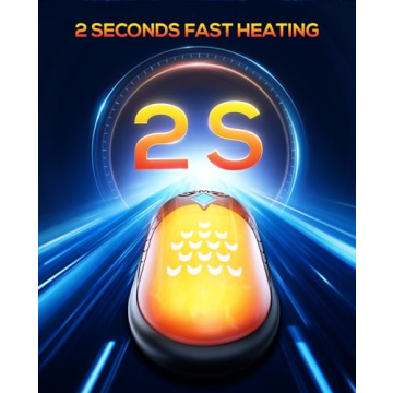 Portable Electric Hand Warmers 6000mAh - 2 Pack