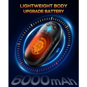 Portable Electric Hand Warmers 6000mAh - 2 Pack