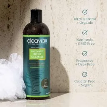 Aleavia Organic Body Wash | Natural Prebiotic Cleanser