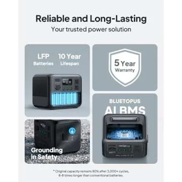 BLUETTI AC50B Portable Power Station for Camping
