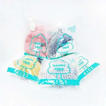 HappyTree Kids Thick Knitted Winter Scarf for Toddlers