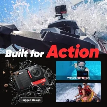 Insta360 ONE RS Twin Edition Action Camera for All Adventures