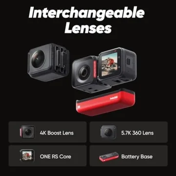 Insta360 ONE RS Twin Edition Action Camera for All Adventures