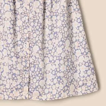 Amazon Essentials x Sofia Grainge Toddlers and Baby Girls' Cotton Sateen Dress with Collar