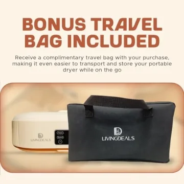 Compact Portable Clothes Dryer for Travel & Home