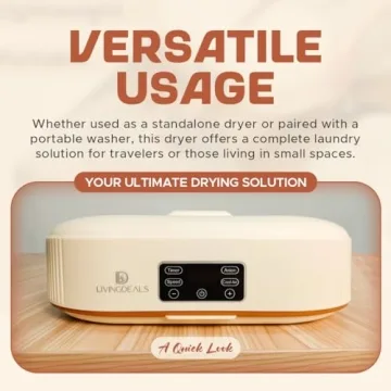 Compact Portable Clothes Dryer for Travel & Home