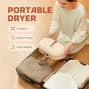 Compact Portable Clothes Dryer for Travel & Home