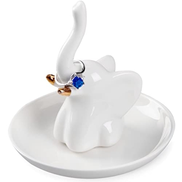 Piudee Elephant Jewelry Dish - Perfect Gift for Women