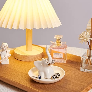 Piudee Elephant Jewelry Dish - Perfect Gift for Women