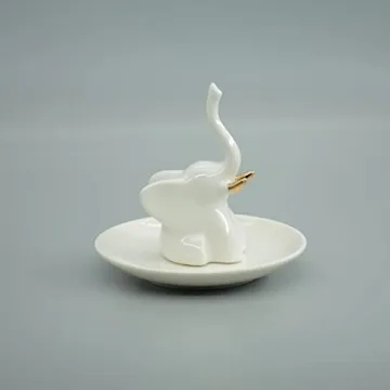 Piudee Elephant Jewelry Dish - Perfect Gift for Women