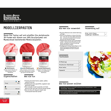Liquitex Professional Modeling Paste for Artists and Crafters