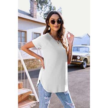 Newchoice Women's Casual Tunic: Soft & Stylish Tops