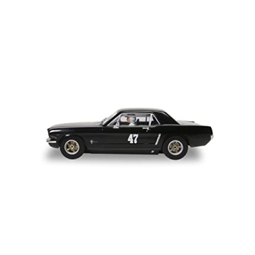 Scalextric Classic Ford Mustang Black Gold 1:32 Slot Car