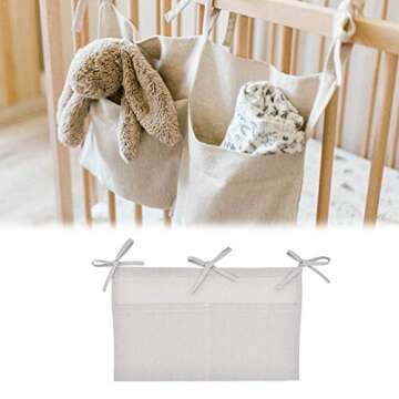 Lightweight Baby Nursery Organizer - Must-Have Caddy for Essentials