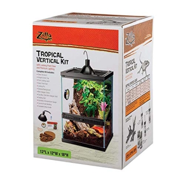 Zilla Tropical Vertical Habitat Kit for Small Reptiles and Amphibians