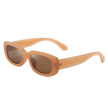 Trendy Retro Rectangle Sunglasses for Stylish Protection