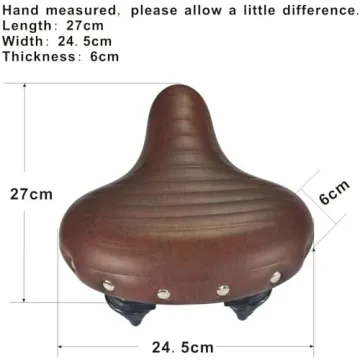 UPANBIKE Comfortable Shock Absorption Bike Saddle