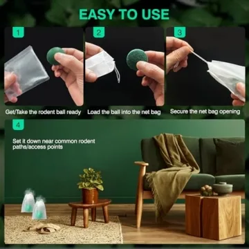 Safe Natural Peppermint Rodent Repellent for Pests