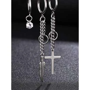 Trendy 6 Pairs Huggie Hoop Earrings for All Occasions