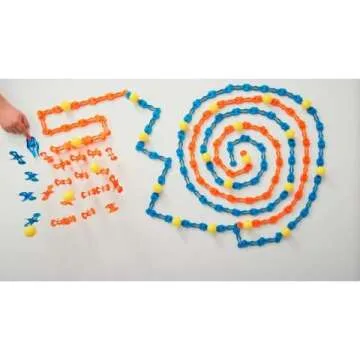 Zip Linx Jumping Domino Action Chain Reaction Set