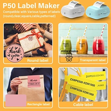 MARKLIFE Portable Bluetooth Label Maker - Easy Labeling Solutions