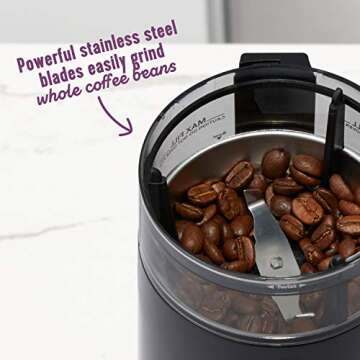 Mr. Coffee Automatic Coffee Grinder with 5 Presets