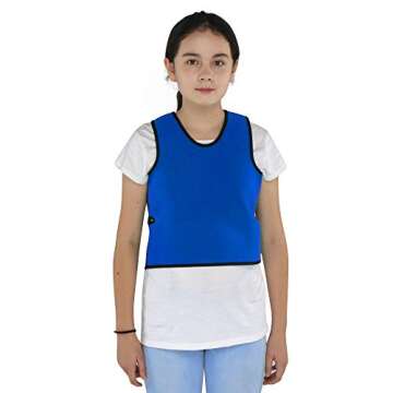 TOPARCHERY Sensory Vest for Autism Deep Pressure Comfort