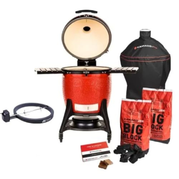 Kamado Joe Classic Joe 3 Grill Package on Cart