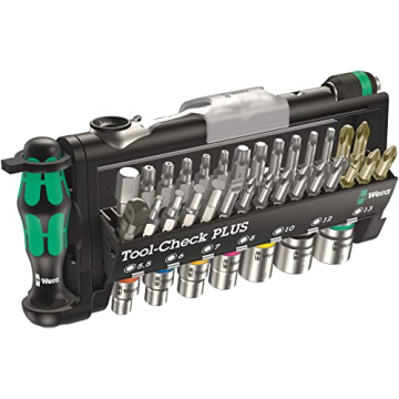Wera Tool-Check Plus Bit Ratchet Set - Metric Quality