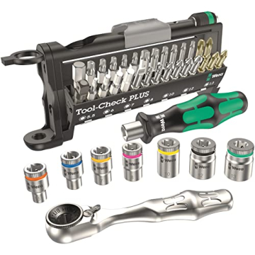 Wera Tool-Check Plus Bit Ratchet Set - Metric Quality