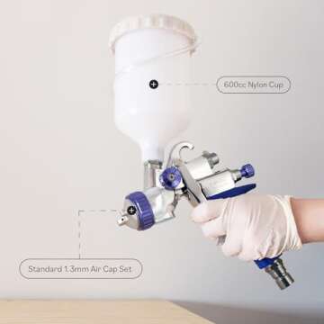 Efficient Fuji Spray 2893-T75G Q3 Quiet HVLP System