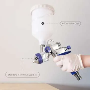 Efficient Fuji Spray 2893-T75G Q3 Quiet HVLP System