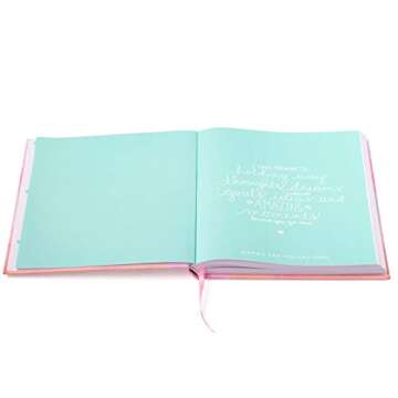 Eccolo Dayna Lee Collection “Stay True To You” 8x10" Hardcover Journal/Notebook, 256 Acid-Free Lined Pages