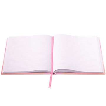 Eccolo Dayna Lee Collection “Stay True To You” 8x10" Hardcover Journal/Notebook, 256 Acid-Free Lined Pages