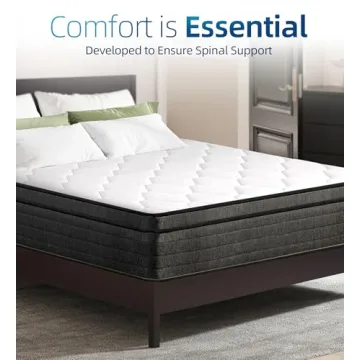 Elitspace Queen Mattress - 12" Memory Foam Hybrid