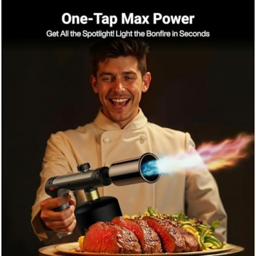 High Heat Sakerplus Propane Torch with Adjustable Flame