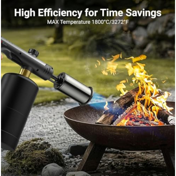 High Heat Sakerplus Propane Torch with Adjustable Flame