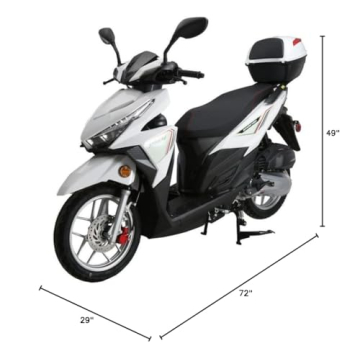 HHH Spark150 Gas Scooter with 150cc GY6 Engine