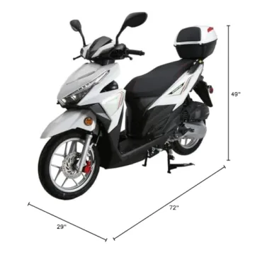 HHH Spark150 Gas Scooter with 150cc GY6 Engine