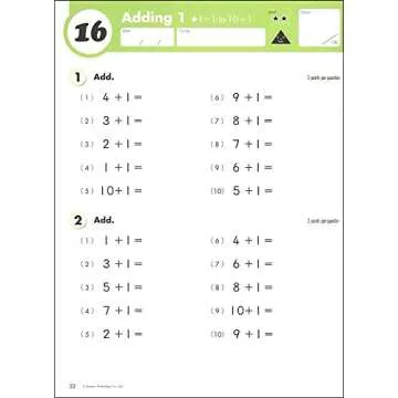Kumon Grade 1 Addition Workbook for Kids
