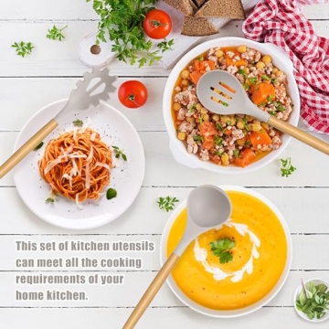 24 Pcs Non-Stick Silicone Kitchen Utensils Set