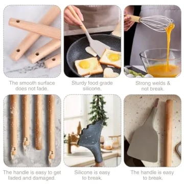 24 Pcs Non-Stick Silicone Kitchen Utensils Set