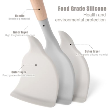 24 Pcs Non-Stick Silicone Kitchen Utensils Set