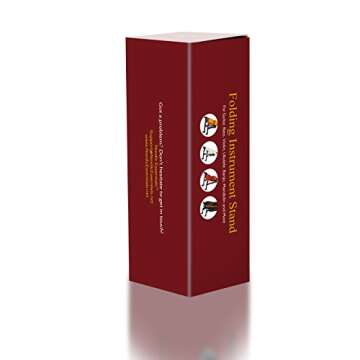 Nordic Essentials Folding Guitar Stand for All Instruments