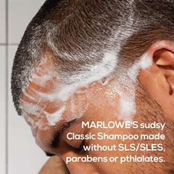 MARLOWE. Men's Shampoo & Conditioner Set with Fresh Scent