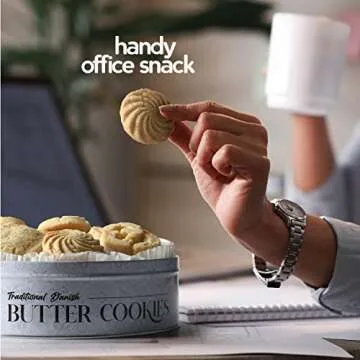 Gluten Free Sugar Free Butter Cookies 36 Count Traditional Danish Cookies, Premium Assorted Shortbread cookies for Diabetics (1 Pk, 11 Ounce)