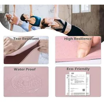 Eco-Friendly Non-Slip Yoga Mat with Carrying Bag