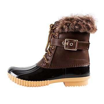 Nature Breeze Duck-01 Chic Waterproof Snow Boots