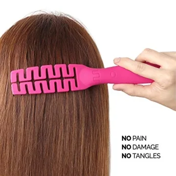 F3 Systems Folding Hair Brush with Mirror for Travel