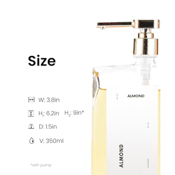 APT 1101 Glass Coffee Syrup Dispensers - Set of 2